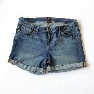 GAP denim cuffed shorts